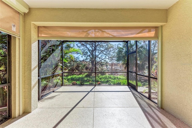 1269 Backspin Dr, Englewood, FL 34223 - unfurnished sunroom featuring a healthy amount of sunlight