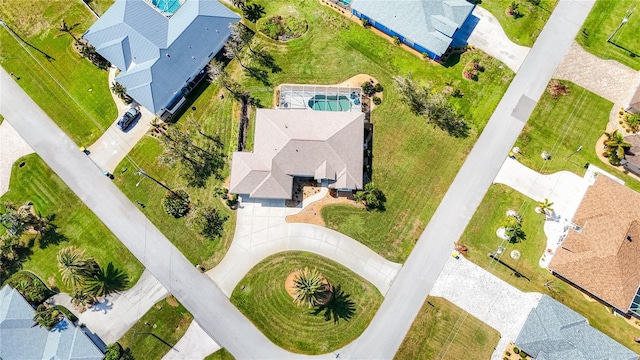 drone / aerial view