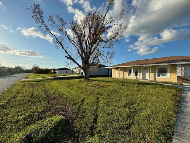 view of yard