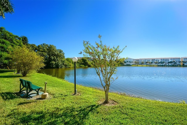 property view of water