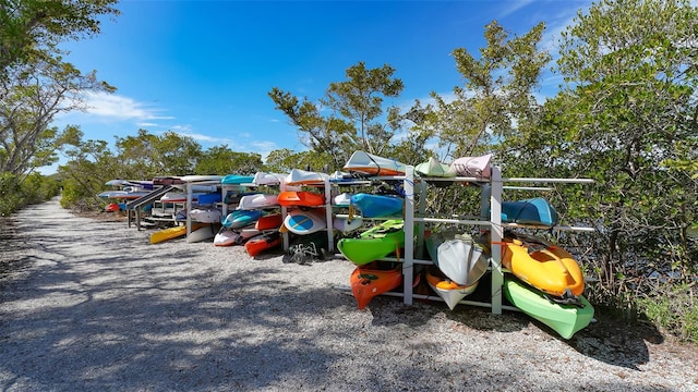 view of car parking