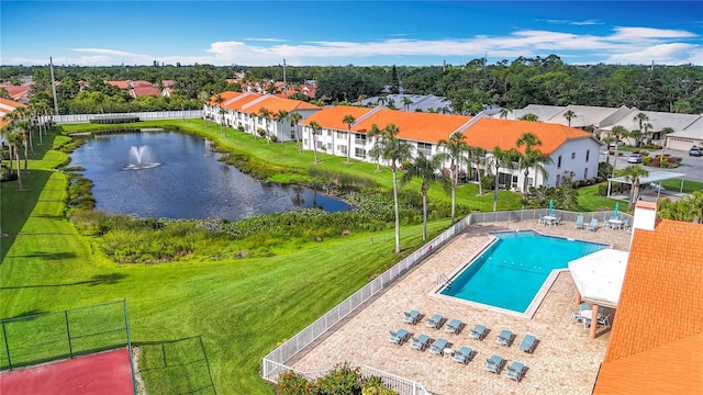 4382 Madeira Ct Unit 3361, Sarasota, FL 34233 - community pool with a water view