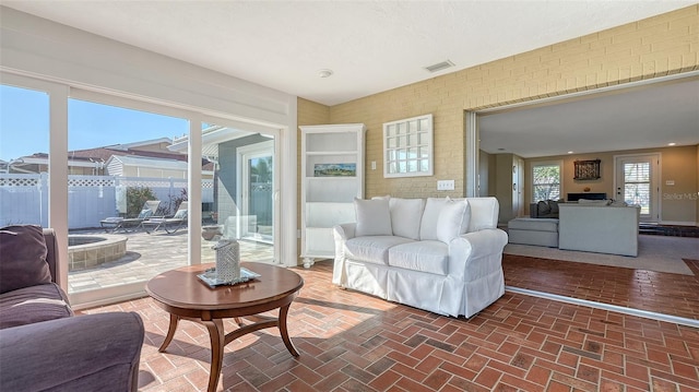 view of living room