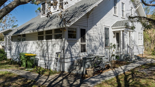 view of property exterior