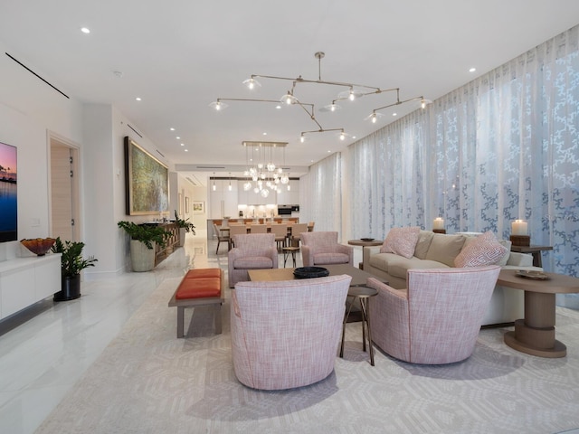 4651 Gulf Of Mexico Dr Unit 402, Longboat Key, FL 34228 - common area with recessed lighting and wallpapered walls
