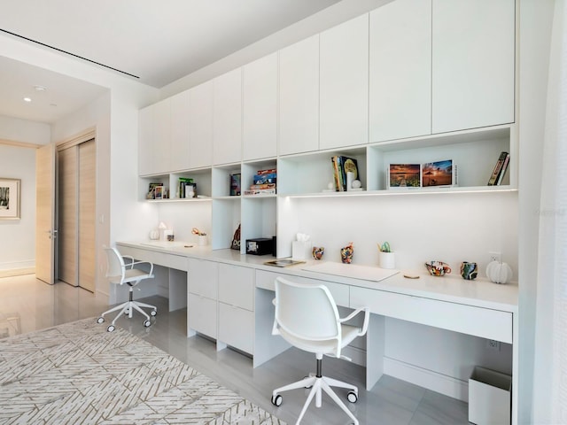 4651 Gulf Of Mexico Dr Unit 402, Longboat Key, FL 34228 - office space featuring built in study area and light wood-type flooring