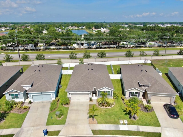 3718 Mossy Limb Ct, Palmetto, FL 34221 - aerial view of residential area with a nearby body of water