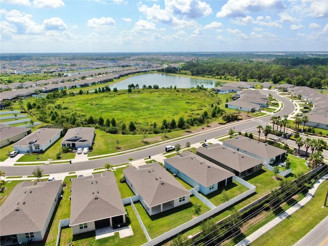 3718 Mossy Limb Ct, Palmetto, FL 34221 - aerial perspective of suburban area featuring a large body of water