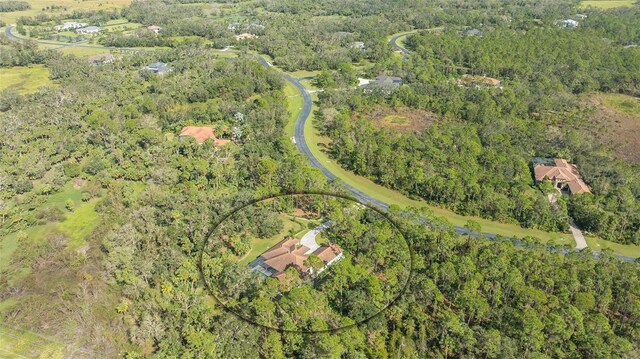 9291 Swaying Branch Rd, Sarasota, FL 34241 - aerial view of property's location featuring a forest