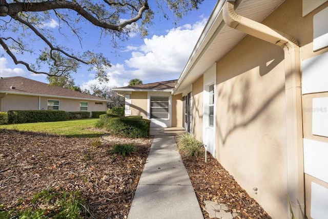 view of property exterior