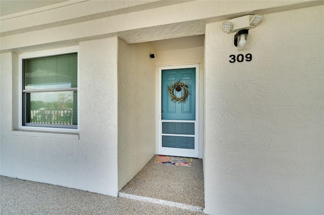 view of property entrance