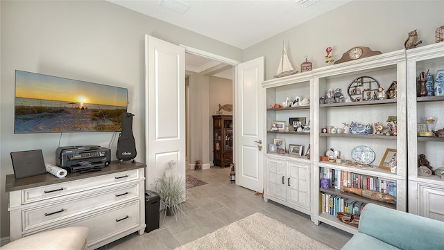 view of sitting room