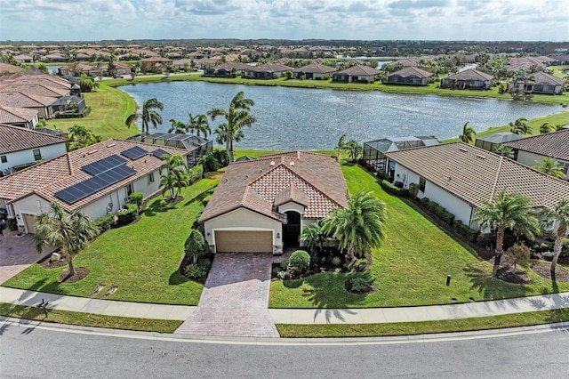 6547 Willowshire Way, Bradenton, FL 34212 - aerial perspective of suburban area with a nearby body of water