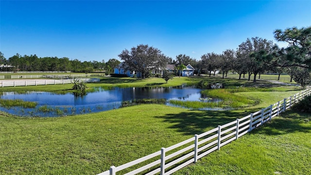 water view with a rural view