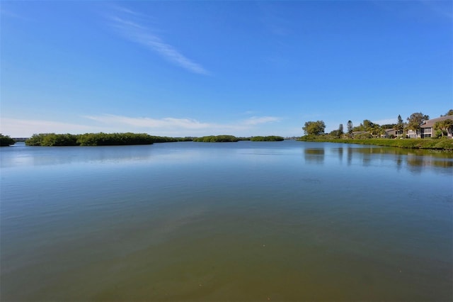 view of water feature