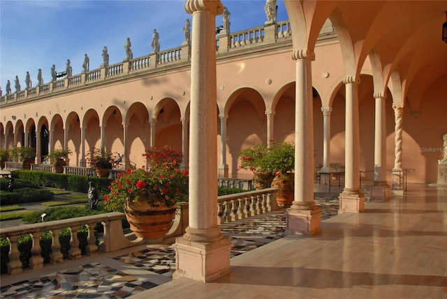 view of building lobby