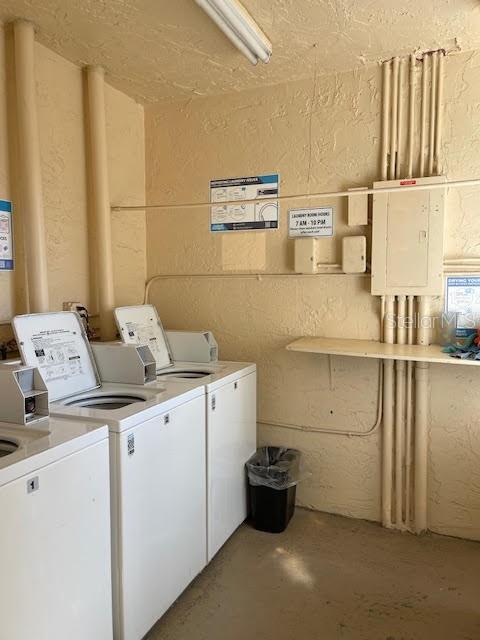 washroom with washer and clothes dryer