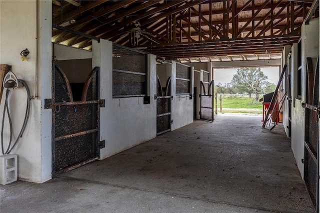 view of stable