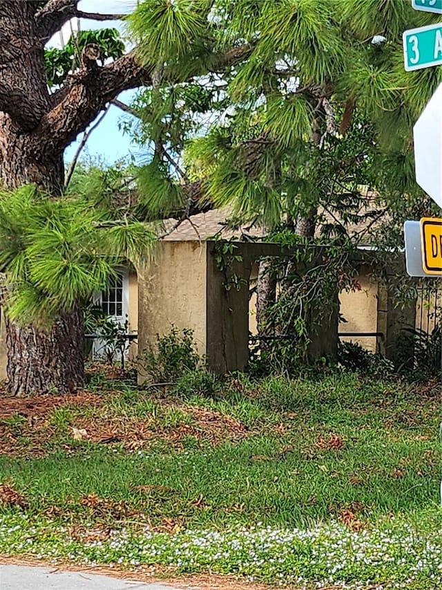 view of side of property