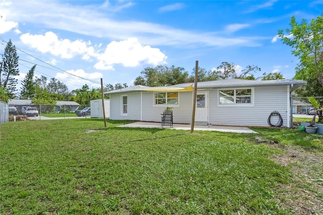 4457 Brooksdale Dr, Sarasota, FL 34232 - rear view of property featuring a patio area