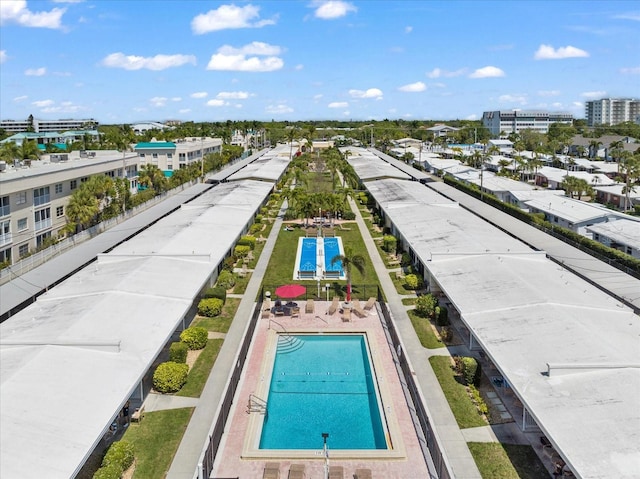 view of pool