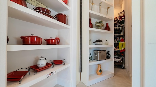 view of pantry