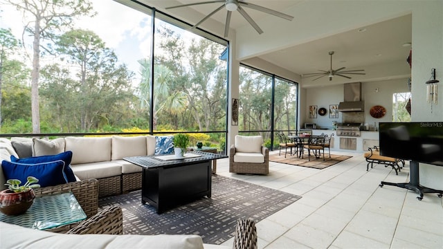 9260 Swaying Branch Rd, Sarasota, FL 34241 - view of sunroom