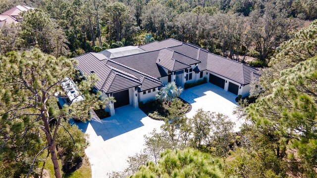 9260 Swaying Branch Rd, Sarasota, FL 34241 - view of subject property featuring a heavily wooded area