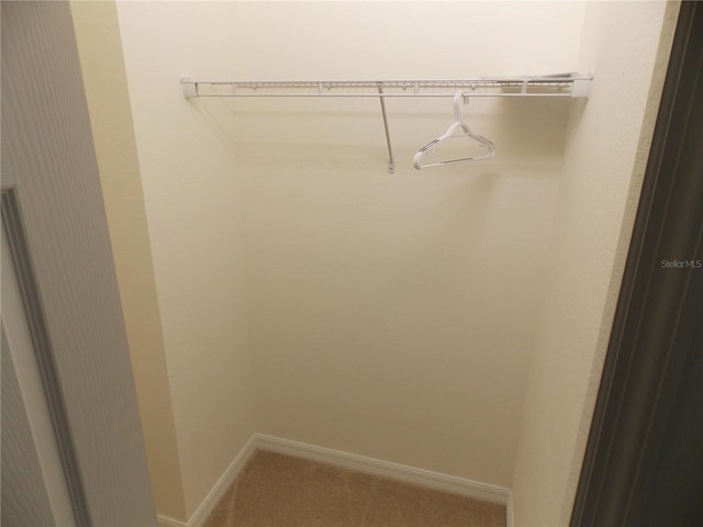 view of closet