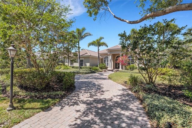 view of mediterranean / spanish-style home