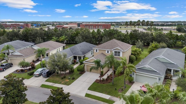 birds eye view of property featuring a residential view