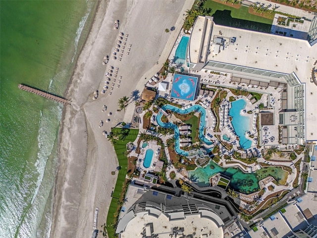 1591 Gulf Of Mexico Dr Unit 311, Longboat Key, FL 34228 - bird's eye view featuring a water view