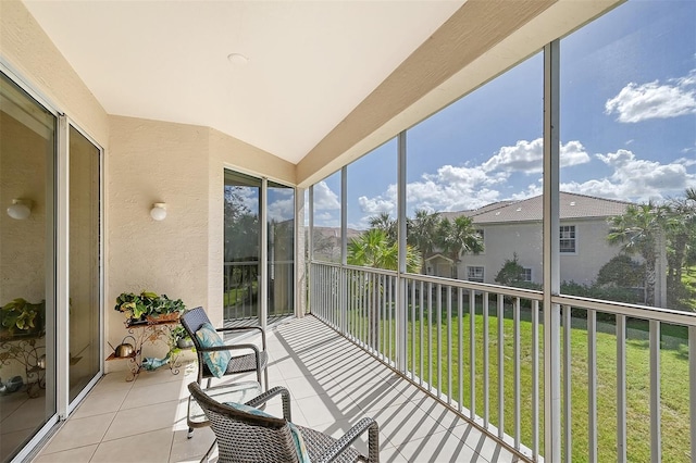 4517 Streamside Ct Unit 1905, Sarasota, FL 34238 - sunroom / solarium with lofted ceiling