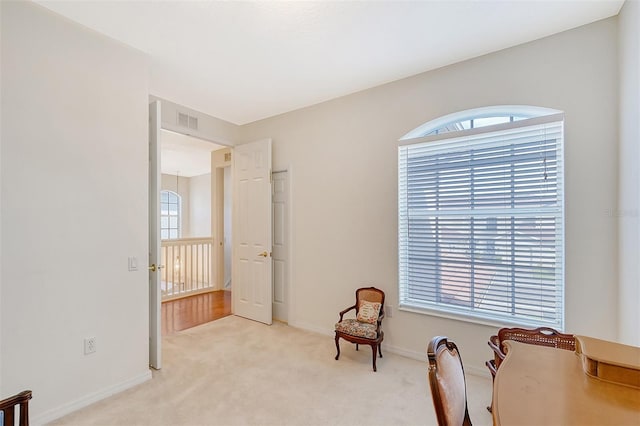 4517 Streamside Ct Unit 1905, Sarasota, FL 34238 - sitting room featuring light colored carpet and baseboards
