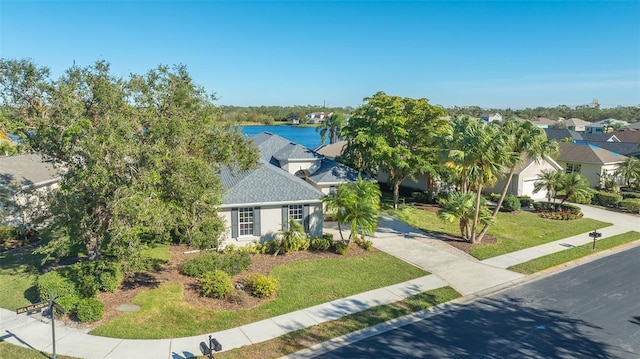 7407 Sea Island Ln, Bradenton, FL 34201 - view from above of property featuring a large body of water