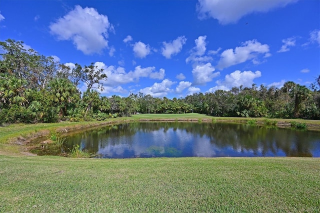 property view of water