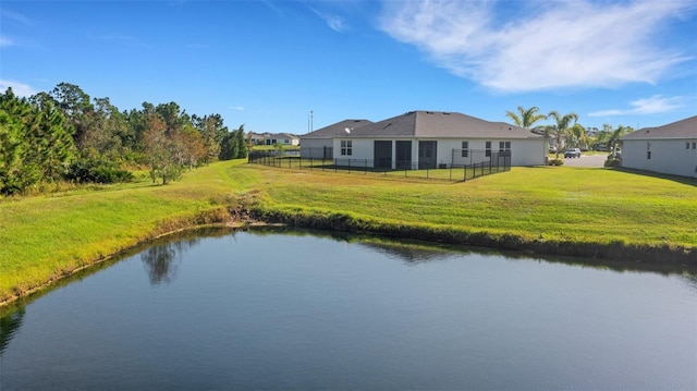 property view of water