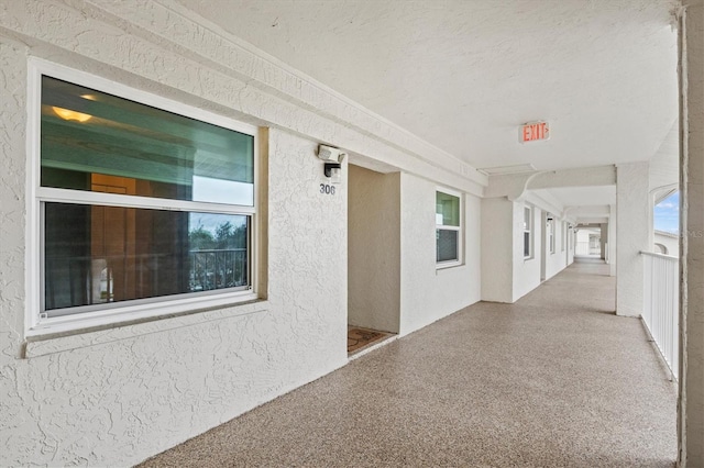 view of hallway