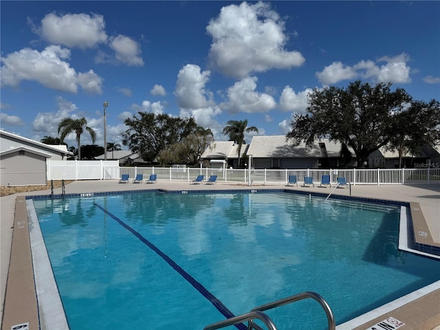 view of pool