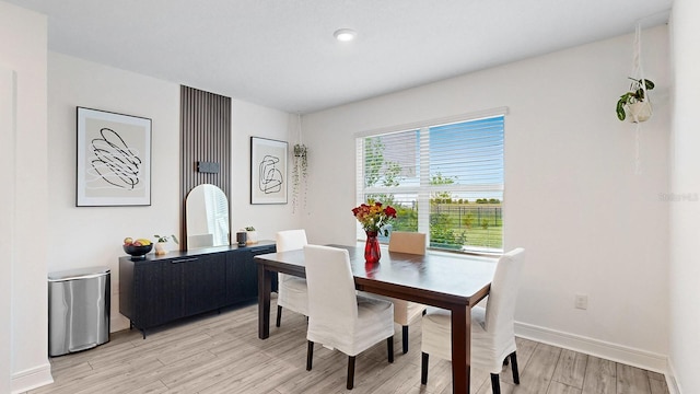 dining room featuring hardwood / wood-style floors