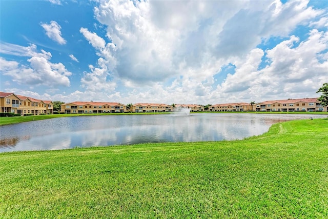 property view of water