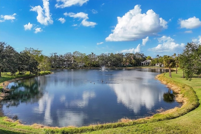 property view of water