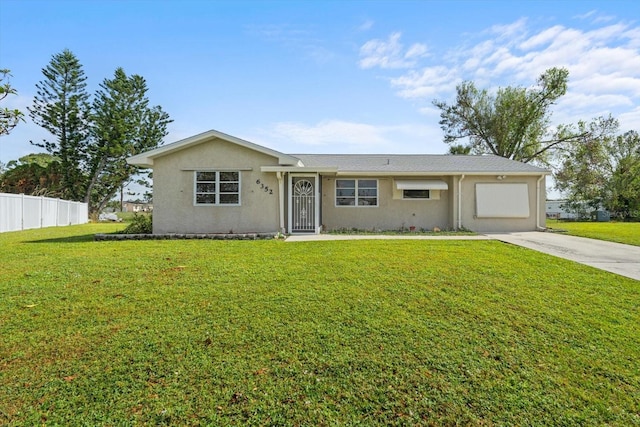 6352 Coniston Ter, North Port, FL 34287 - single story home featuring stucco siding, concrete driveway, and an attached garage