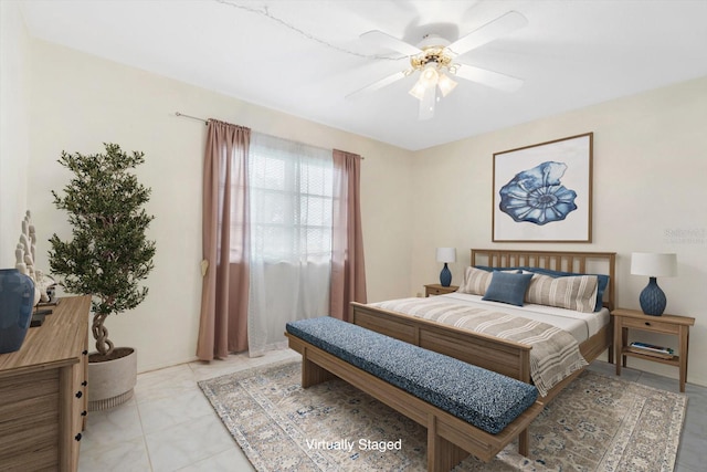 6352 Coniston Ter, North Port, FL 34287 - bedroom featuring a ceiling fan