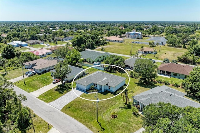 7648 Totem Ave, North Port, FL 34291 - aerial perspective of suburban area