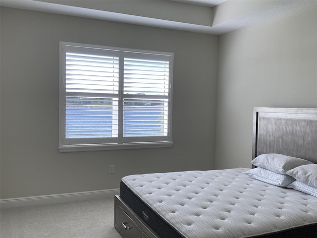 bedroom featuring carpet flooring