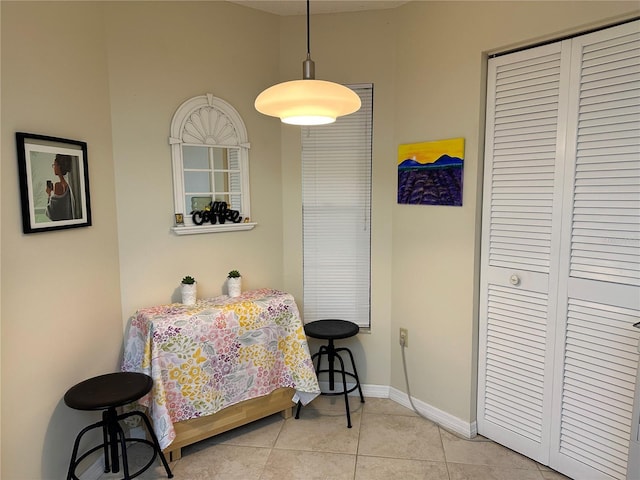 3711 Pinecone Ct Unit 168, Sarasota, FL 34238 - dining room featuring tile patterned floors and baseboards
