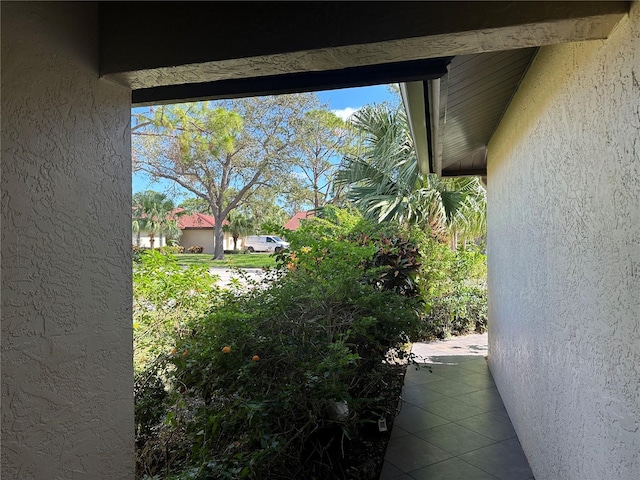 3711 Pinecone Ct Unit 168, Sarasota, FL 34238 - exterior view of stucco siding