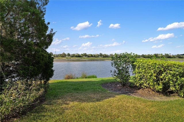 view of water feature featuring a rural view