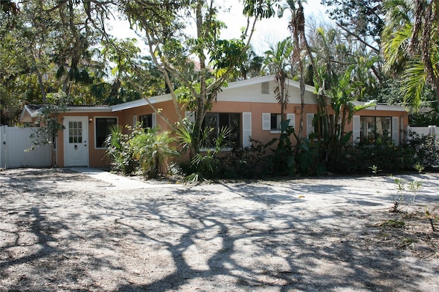 view of ranch-style house